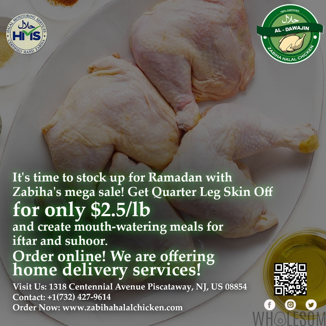 Zabiha Halal Chicken | Halal Meat Store | Halal Chicken